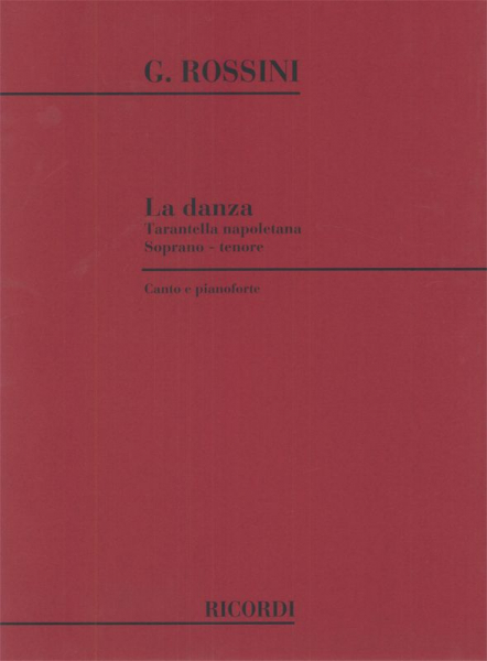 La danza Tarantella napolitana per soprano (o tenore) e pianoforte