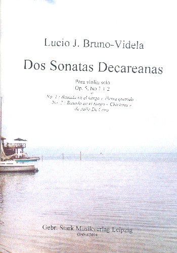 2 Sonatas decareanas op.5 für Violine