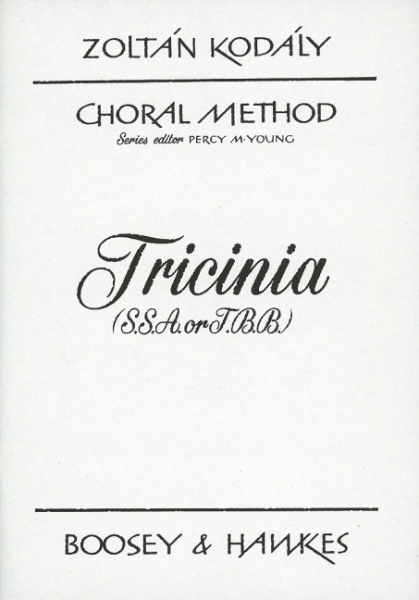 Choral Method vol.12 - Tricinia für Kinderchor (SSA/TBarB)