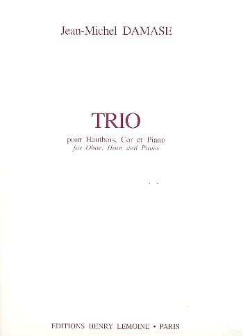 Trio pour hautbois, cor et piano