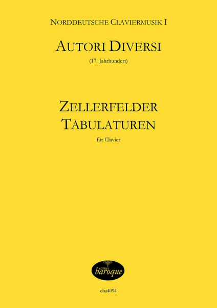 Zellerfelder Tabulaturen für Clavier