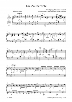 Vorschau: Klavierauszug Die Vorschau: Klavierauszug Die Zauberflöte KV 620