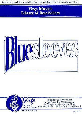 Bluesleeves (Greensleeves) for 4 trombones
