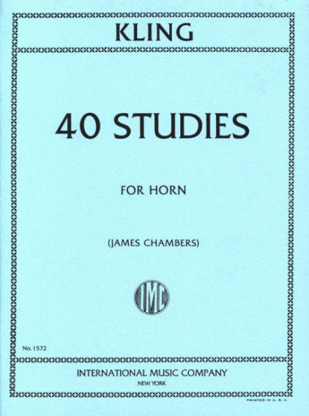 40 Studies for horn