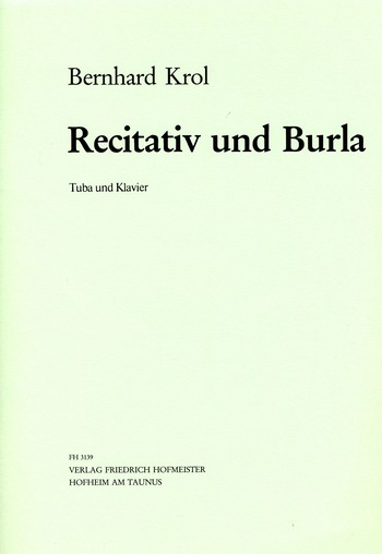 Rezitativ und Burla op.83,2 für Tuba und Klavier