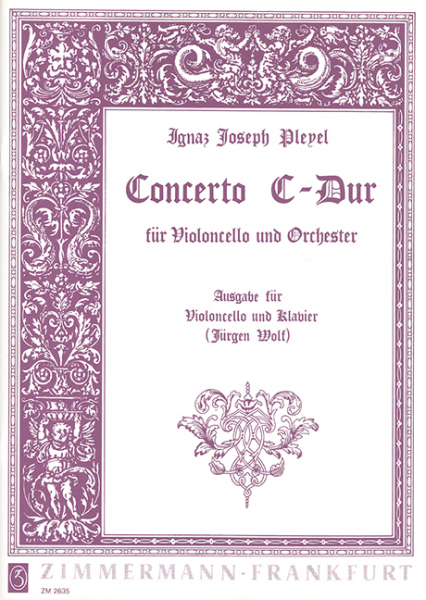 Concerto C-Dur für Violoncello und Orchester