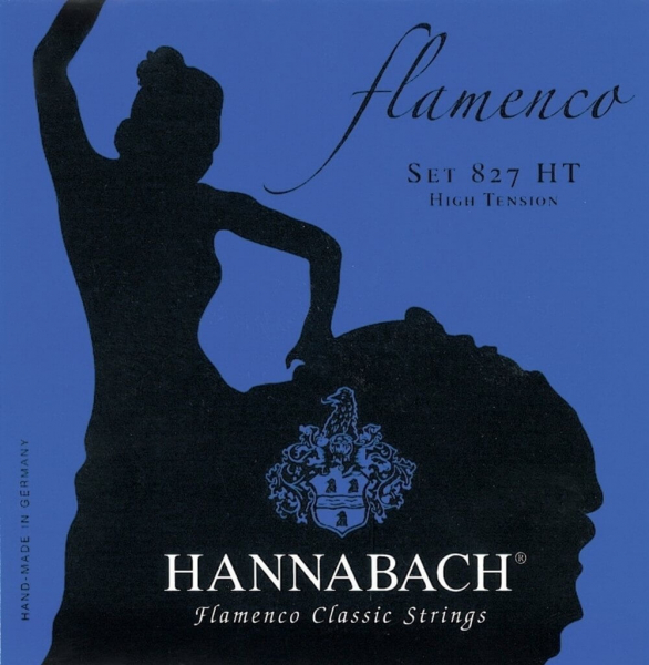 Saitensatz Hannabach 827HT Flamenco Blau