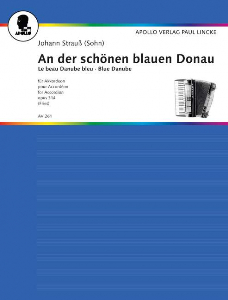 An der schönen blauen Donau op.314 Walzer für Akkordeon