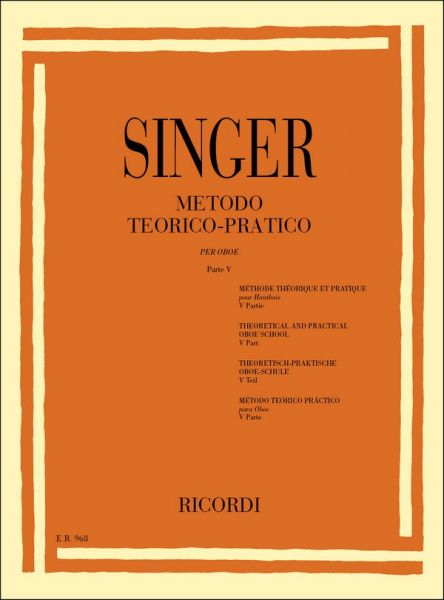 Metodo teoricopratico vol.5 per oboe