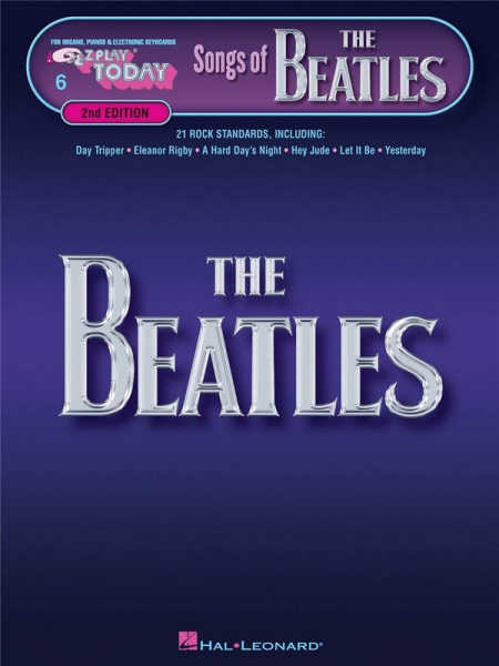 Songs of the Beatles: for keyboard (organ/piano) (with lyrics)
