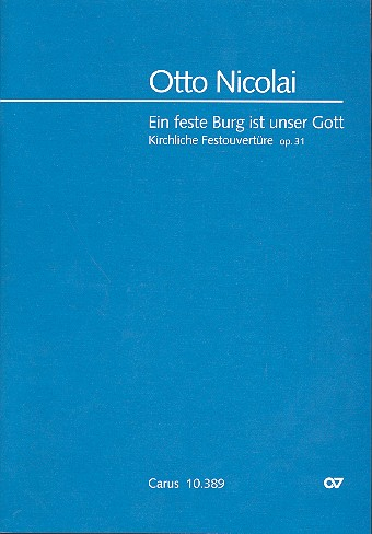 Ein feste Burg ist unser Gott op.31 für gem Chor und Instrumente