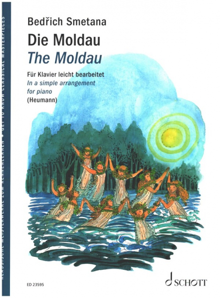 Klaviernoten Die Moldau