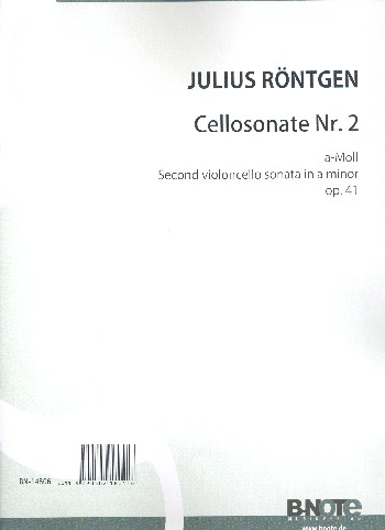 Sonate a-Moll Nr.2 op.41 für Violoncello und Klavier