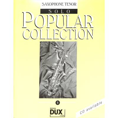 Solobuch für Tenorsaxophon Popular Collection 6