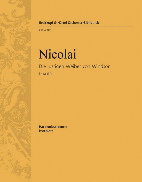 Die lustigen Weiber von Windsor - Ouvertüre für Orchester