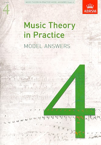 Music Theory in Practice Grade 4 - Model Answers