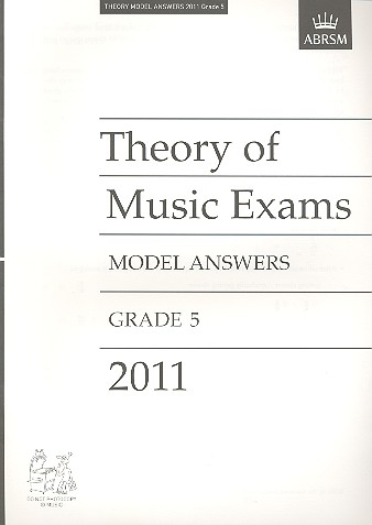 Theory of Music Exams Grade 5 2011 model answers