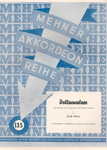 Dollarwalzer für Akkordeon