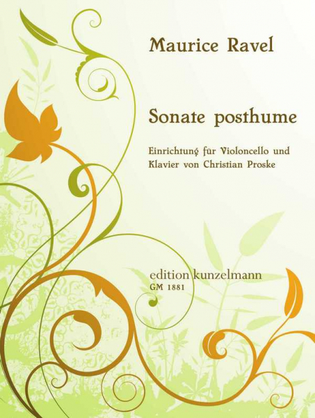 Sonate posthume für Violine und Klavier für Violoncello und Klavier