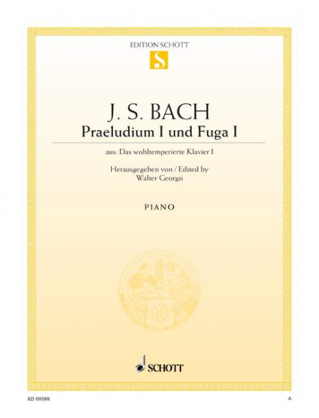 Spielstück für Klavier Präludium 1 und Fuge 1