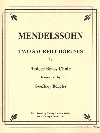 2 sacred Choruses for brass ensemble