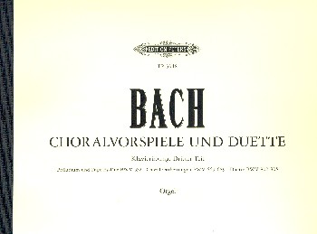 Choralvorspiele und Duette Band 3 für Orgel