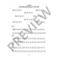 Vorschau: Schule für kleine Trommel Vorschau: Schule für kleine Trommel Kleine Trommel von Anfang an