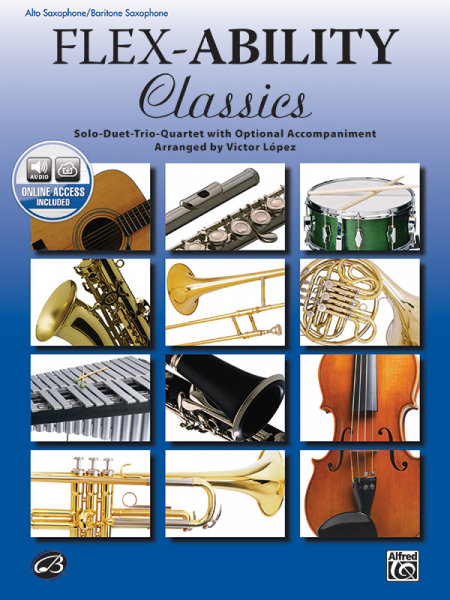 Flex-Ability Classics for Alto saxophone