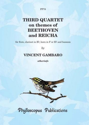 Quartet no.2 on Themes of Beethoven and Reicha for flute, clarinet, horn in F (Bb) and bassoon