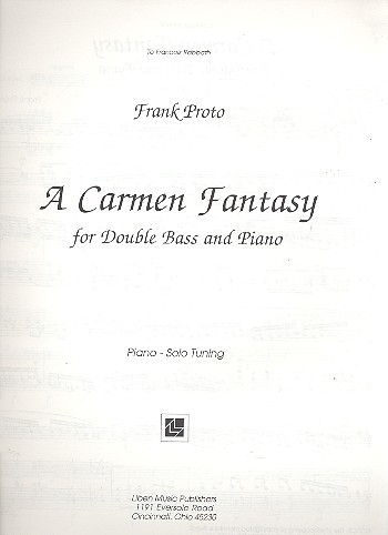 A Carmen Fantasy : for double bass