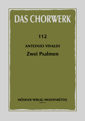2 Psalmen für Chor, Streicher und Bc