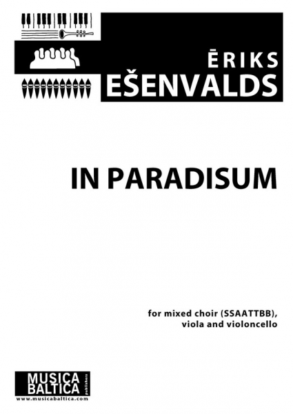 In Paradisum for viola, violoncello and mixed choir (SSAATTBB)