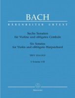 Vorschau: Partitur & Vorschau: Partitur & Stimmen 6 Sonaten Band 1 BWV 1014-1016
