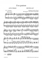 Vorschau: Klavierauszug Il re Vorschau: Klavierauszug Il re pastore KV 208