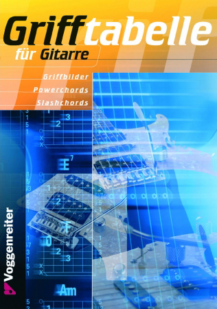 Grifftabelle Grifftabelle für Gitarre
