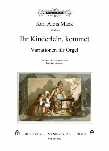 Variationen über Ihr Kinderlein kommet für Orgel
