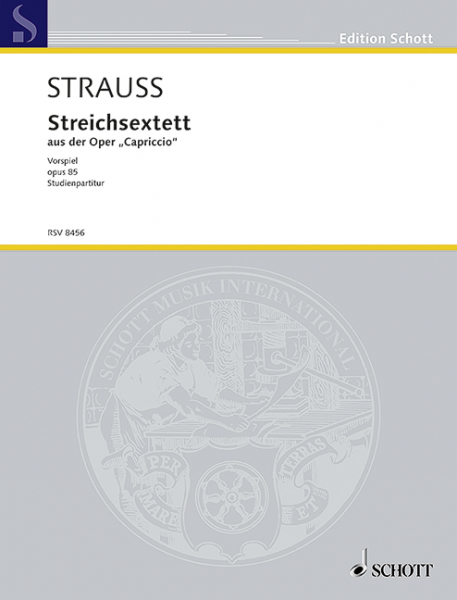 Sextett aus Capriccio op.85 für 2 Violinen, 2 Violen und 2 Violoncelli