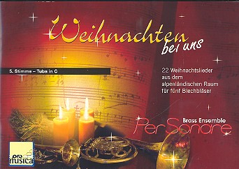 Weihnachten bei uns für 5 Blechbläser