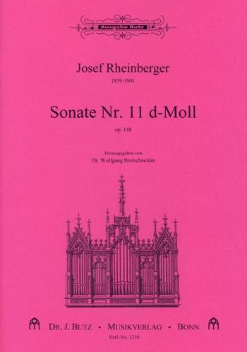 Sonate d-Moll Nr.11 op.148 für Orgel