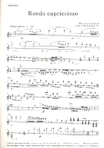 Rondo Capriccioso für 2 Akkordeons