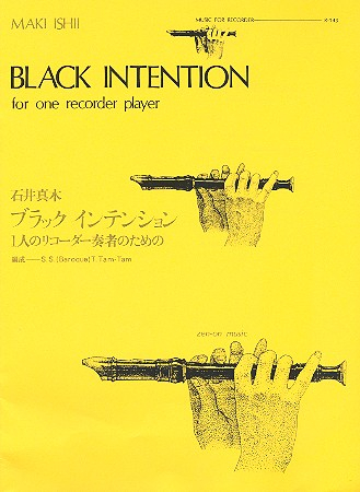 Black Intention für Blockflöte (SST/Tam-Tam)