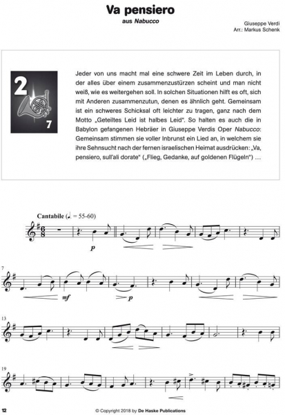 Spielbuch Horn Hören, lesen & spielen - Opern-Spielbuch