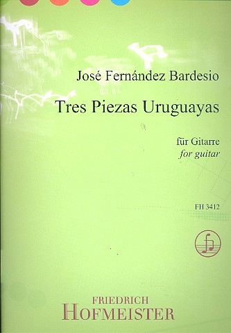 3 Piezas Urugayas für Gitarre