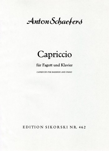 Capriccio für Fagott und Klavier