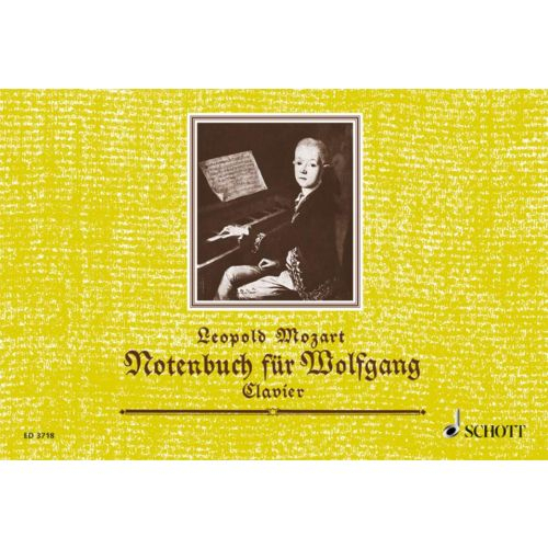 Schott Music Gmbh & Co.kg Spielbuch Für Klavier Notenbuch Für Wolfgang