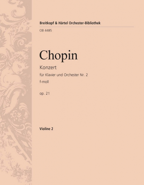 Konzert f-Moll Nr.2 op.21 für Klavier und Orchester