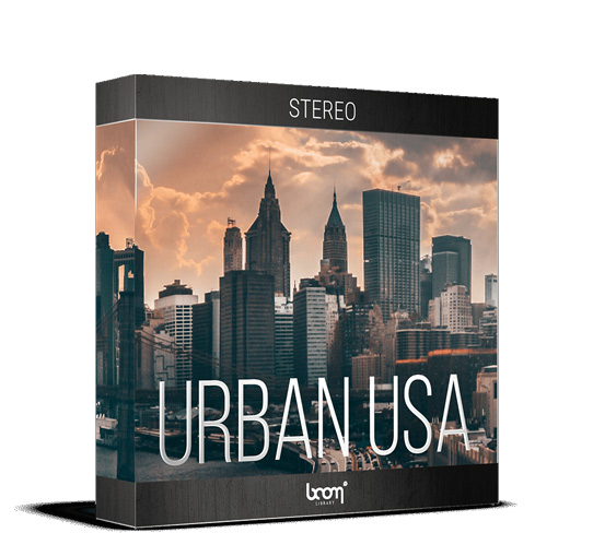 Sound Library (Download) Boom Urban USA Stereo