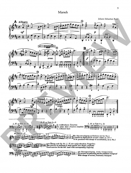 Sammelband für Klavier Von Bach bis Beethoven Band 1