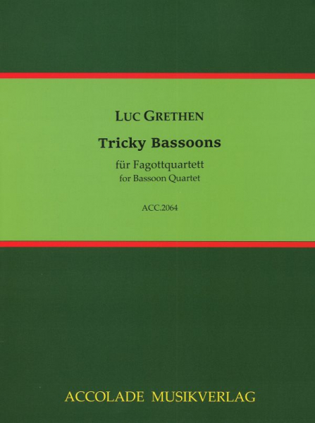 Tricky Bassoons für Fagottquartett