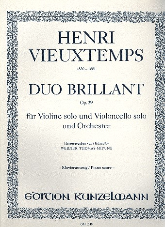 Duo Duett Brilliant op 39 - Antiquariat